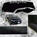 Honda Civic 2013 - 2015 Non Slip Velvet Dashboard Cover - ShedAutos.PK