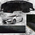 Honda Civic 2016 - 2021 Non Slip Velvet Dashboard Cover - ShedAutos.PK
