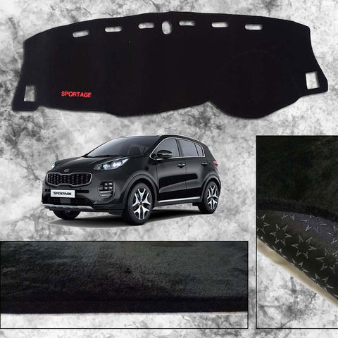 Kia Sportage Non Slip Velvet Dashboard Cover - ShedAutos.PK