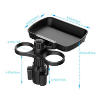 Multi Cup Holder with Food Tray thumbnail 3
