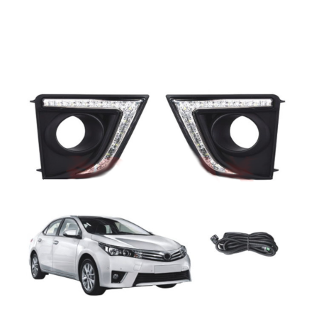 Fogs Lamps for Toyota Corolla 2015 with DRL
