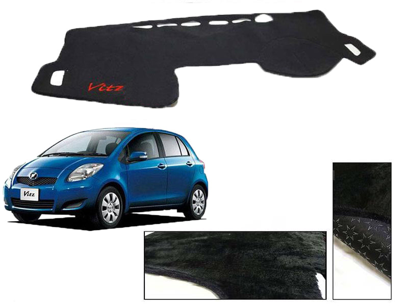 Toyota Vitz 2012 Non Slip Velvet Dashboard Cover - ShedAutos.PK