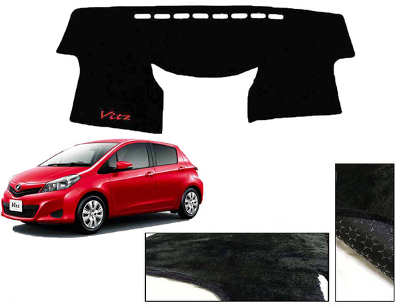 Toyota Vitz 2018 Non Slip Velvet Dashboard Cover - ShedAutos.PK
