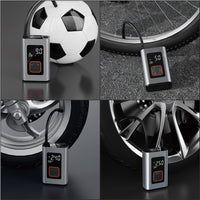 Portable Electric AIR Compressor Power Bank with LED Light thumbnail 2