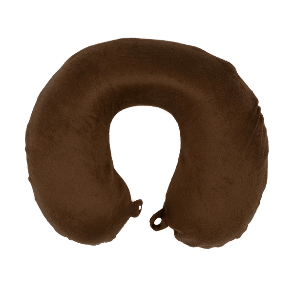 U Shaped Travel Neck Pillow, Soft Microfiber neck pillow - ShedAutos.PK