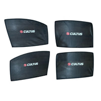 Suzuki Cultus (Old) Sun Shades with Logo – Model 2000-2017 - ShedAutos.PK thumbnail 1