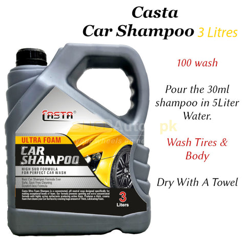 Casta Ultra Foam Car Shampoo 3 Liters
