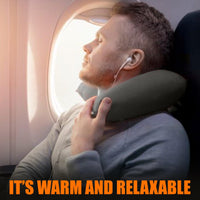 U Shaped Travel Neck Pillow, Soft Microfiber neck pillow - ShedAutos.PK thumbnail 4
