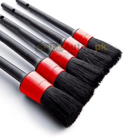5 pcs Interior Exterior detailing brush - ShedAutos.PK